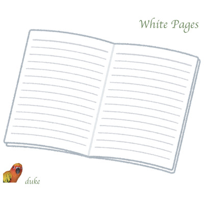 アルバム/White Pages/duke