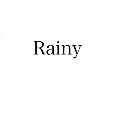 アルバム/Rainy/月影