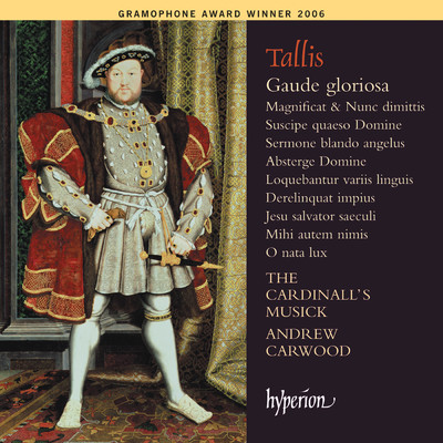 Tallis: Jesu salvator saeculi/Andrew Carwood／The Cardinall's Musick
