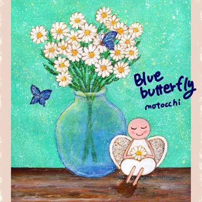 Blue butterfly/motocchi