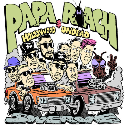 シングル/Swerve (Rockzilla Remix)/Papa Roach & Hollywood Undead