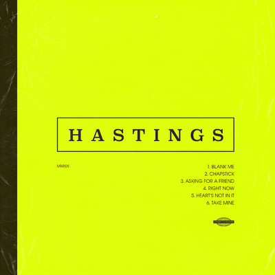 Heart's Not In It/Hastings