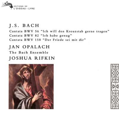 J.S. Bach: Der Friede sei mit dir, Cantata BWV 158 - 1. Recit.: Der Friede sei mit dir/Jan Opalach／バッハ・アンサンブル／ジョシュア・リフキン