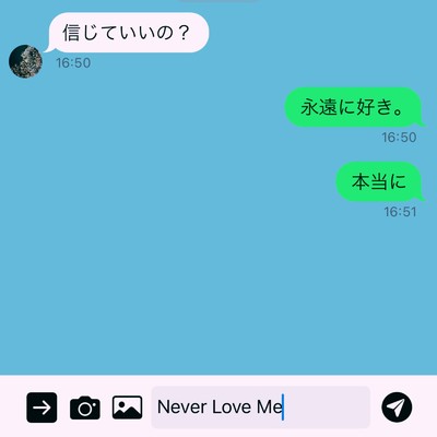 シングル/Never Love Me/OTO