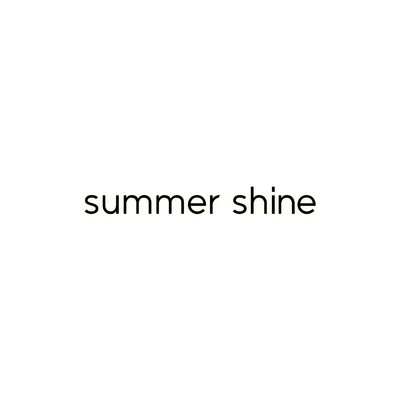 シングル/summer shine/ゆっきー