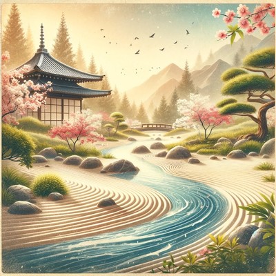 アルバム/禅と自然の調べ: 日本のリラクゼーション音楽集/ピアノ女子 & Schwaza