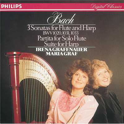シングル/J.S. Bach: Sonata No.2 in E flat major, BWV 1031 - For Flute and Harp - 3. Allegro/イレーナ・グラフェナウアー／マリア・グラーフ