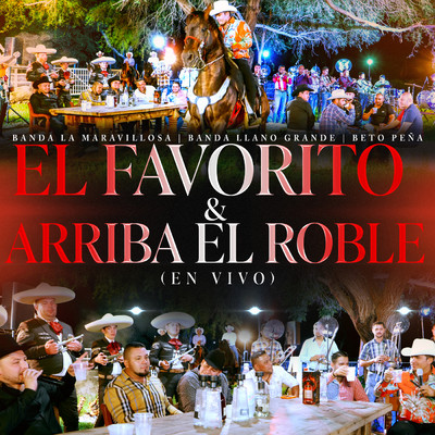 シングル/El Favorito & Arriba el Roble (En Vivo)/Banda La Maravillosa／Banda Llano Grande／Beto Pena