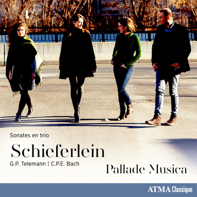Schieferlein, Telemann & C.P.E. Bach: Sonates en trio/Pallade Musica