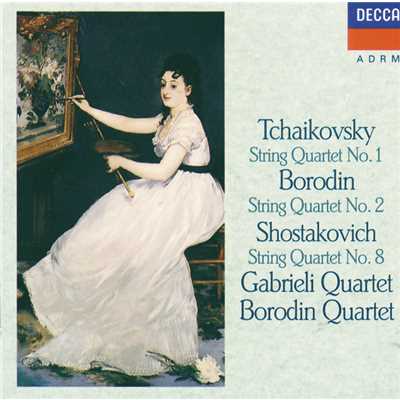 シングル/Tchaikovsky: 弦楽四重奏曲 第1番 ニ長調 作品11 - 第3楽章:Scherzo. Allegro non tanto e con fuoco/ガブリエリ弦楽四重奏団