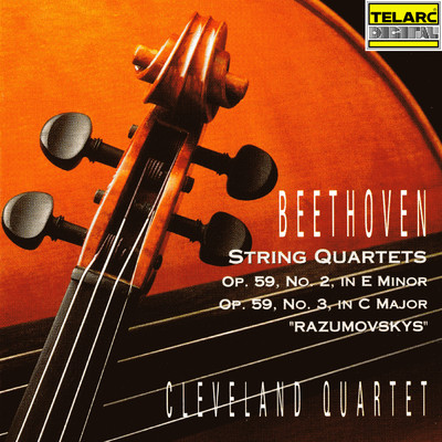 アルバム/Beethoven: String Quartets, Op. 59 Nos. 2 & 3 ”Razumovskys”/クリーヴランド弦楽四重奏団