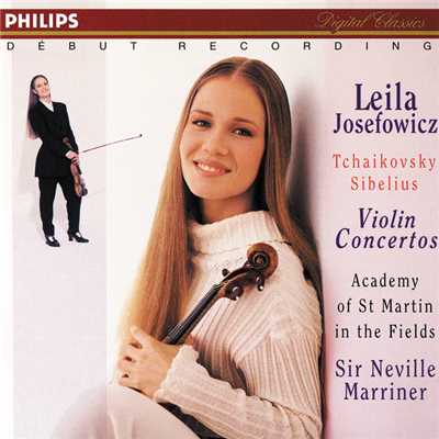 Tchaikovsky／Sibelius: Violin Concertos/リーラ・ジョセフォウィッツ／アカデミー・オブ・セント・マーティン・イン・ザ・フィールズ／サー・ネヴィル・マリナー