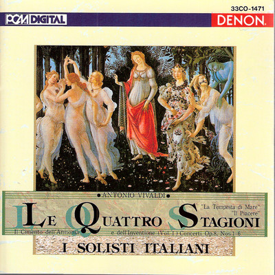アルバム/Vivaldi: Il Cimento dell'armonia e dell'inventone (Vol.1), Concerti Op. 8, Nos. 1 - 6/Takashi Baba／I Solisti Italiani