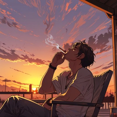 Twilight Smoke ／ cigarette smoking time/Sakura Stardust