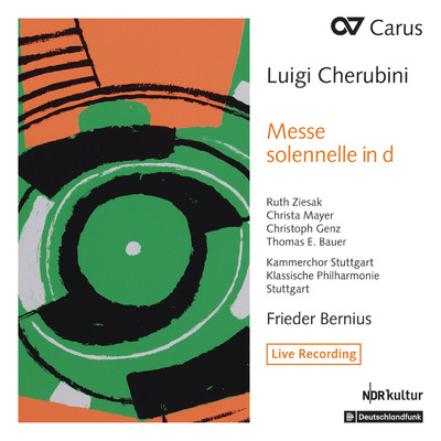 アルバム/Cherubini: Messe solennelle Nr. 2 d-Moll/ルート・ツィーザク／Christa Mayer／クリストフ・ゲンツ＄テノール＄ブリゲルラ／Thomas E. Bauer／シュトットガルト室内合唱団／Klassische Philharmonie Stuttgart／フリーダー・ベルニウス
