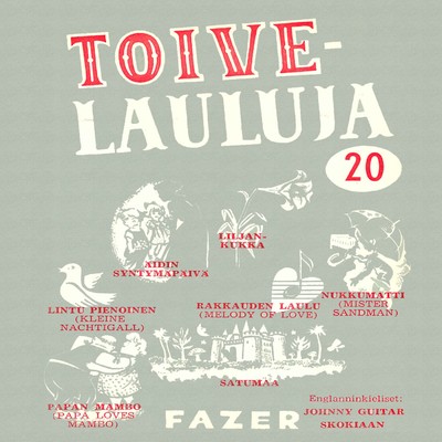 Toivelauluja 20 - 1955/Various Artists
