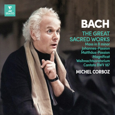 Bach: The Great Sacred Works. Mass in B Minor, Johannes-Passion, Matthaus-Passion, Magnificat, Weihnachtsoratorium & Cantata, BWV 187/Michel Corboz