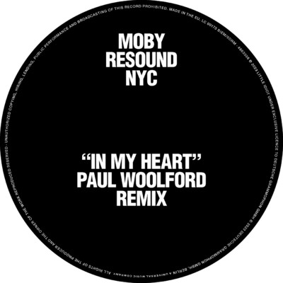 In My Heart (featuring Gregory Porter／Paul Woolford Remixes)/モービー／Paul Woolford