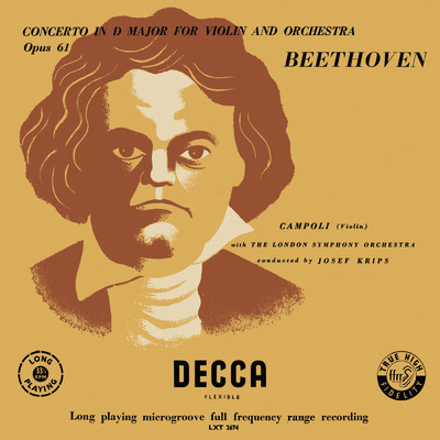 アルバム/Beethoven: Violin Concerto/アルフレード・カンポリ／ロンドン交響楽団／ヨーゼフ・クリップス