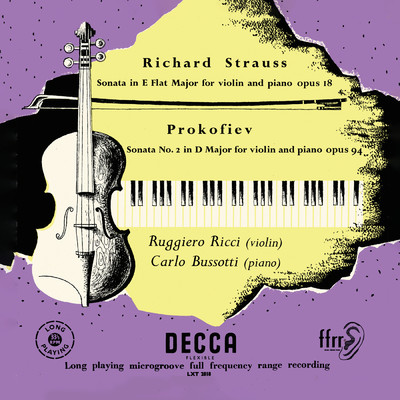 R. Strauss: Violin Sonata; Prokofiev: Violin Sonata No. 2 (Ruggiero Ricci: Complete Decca Recordings, Vol. 14)/ルッジェーロ・リッチ／Carlo Bussotti