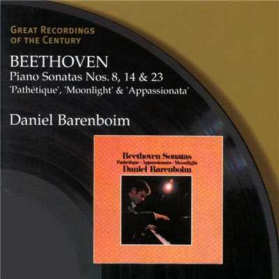 Beethoven: Piano Sonatas Nos. 8 ”Pathetique”, 14 ”Moonlight” & 23 ”Appassionata”/Daniel Barenboim