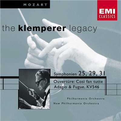 Mozart: Symphonies 25,29 & 31 etc/Otto Klemperer／Philharmonia Orchestra／New Philharmonia Orchestra