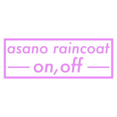 on, off/asano raincoat