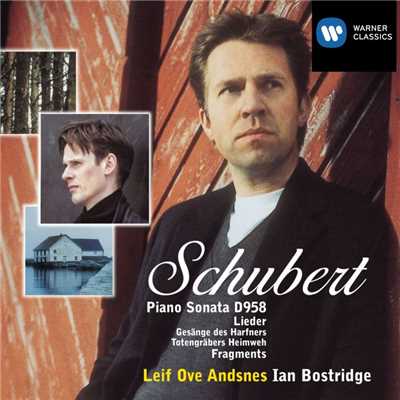 Schubert: Piano Sonata No. 19, D. 958, Gesange des Harfners, Totengrabers Heimweh & Fragments/Leif Ove Andsnes／Ian Bostridge