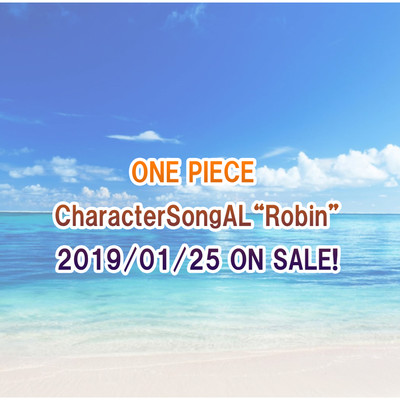 ONE PIECE CharacterSongAL”Robin”/Various Artists