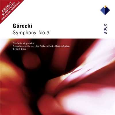 Gorecki : Symphony No.3, 'Symphony of Sorrowful Songs'/Ernest Bour & Symphonieorchester des Sudwestfunks-Baden-Baden