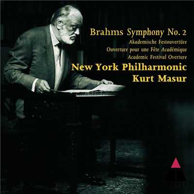 アルバム/Brahms: Symphony No. 2 & Academic Festival Overture/Kurt Masur and New York Philharmonic