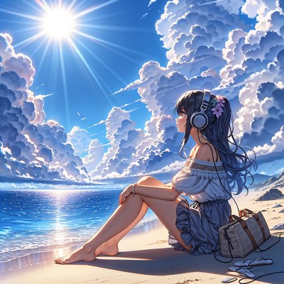 Lo-Fi Music On The Beach/AI Music Japan