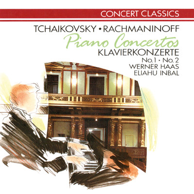Tchaikovsky: Piano Concerto No. 1; Rachmaninoff: Piano Concerto No. 2/エリアフ・インバル／モンテカルロ・フィルハーモニー管弦楽団／ウェルナー・ハース