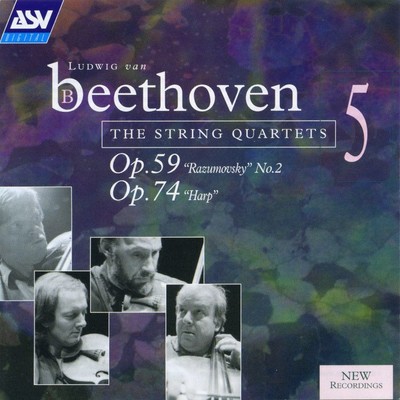 Beethoven: String Quartets, Op.59 No.2 ”Rasumovsky” & Op.74 ”Harp”/The Lindsays