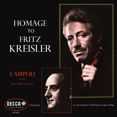Kreisler: Caprice viennois, Op. 2 (Remastered 2024)/アルフレード・カンポリ／エリック・グリットン