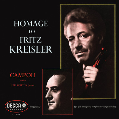 Homage to Fritz Kreisler (Remastered 2024)/アルフレード・カンポリ／エリック・グリットン