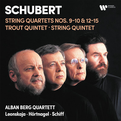 Schubert: String Quartets Nos. 9, 10, 12, 13 ”Rosamunde”, 14 ”Death and the Maiden” & 15, Trout Quintet & String Quintet/Alban Berg Quartett