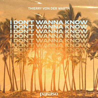 シングル/I Don't Wanna Know/Thierry Von Der Warth