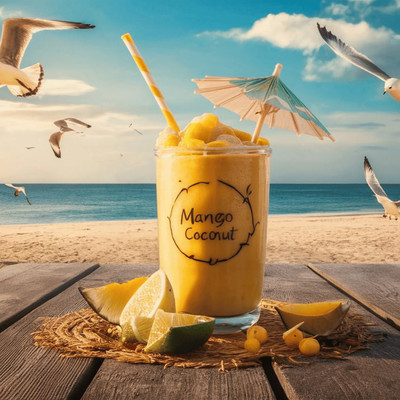 Mango Coconut Smoothie/ANKOH