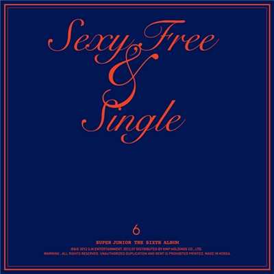 Sexy, Free & Single(Korean ver.)/SUPER JUNIOR