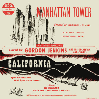 アルバム/Manhattan Tower／California (The Golden State)/ゴードン・ジェンキンス