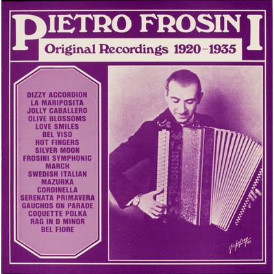 Original Recordings 1920-1935/Pietro Frosini