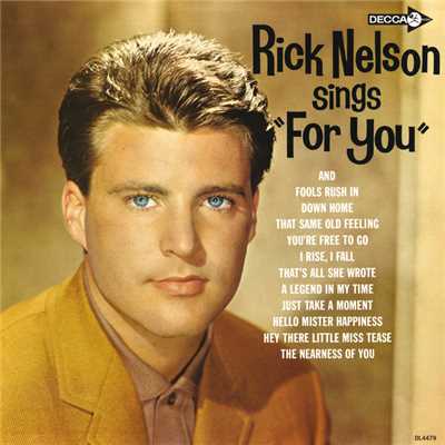アルバム/Rick Nelson Sings For You/リック・ネルソン