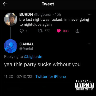 This Party Sucks Without You (Explicit) (featuring BURDN)/GANIAL