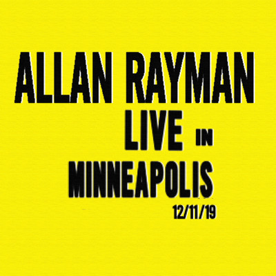 Live In Minneapolis 12／11／19/Allan Rayman