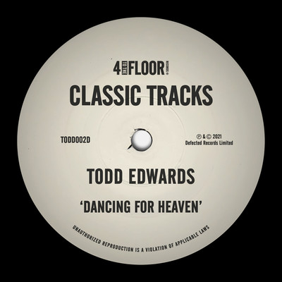 シングル/Dancing For Heaven (Todd's Remix)/Todd Edwards