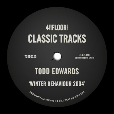 シングル/Winter Behaviour 2004 (Main Version)/Todd Edwards