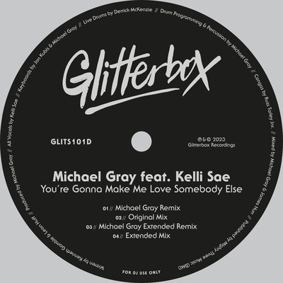 You're Gonna Make Me Love Somebody Else (feat. Kelli Sae) [Michael Gray Extended Remix]/Michael Gray