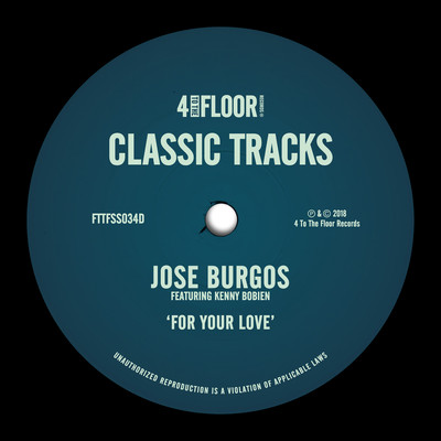 シングル/For Your Love (feat. Kenny Bobien) [Cuebur Accapella]/Jose Burgos
