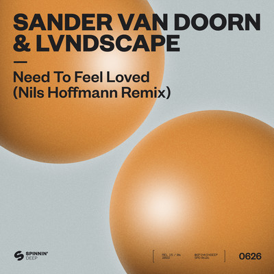 シングル/Need To Feel Loved (Nils Hoffmann Remix)/Sander van Doorn & LVNDSCAPE